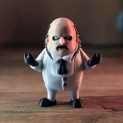 Mô hình Mini Penguin phong cách Chibi cho tín đồ in 3D