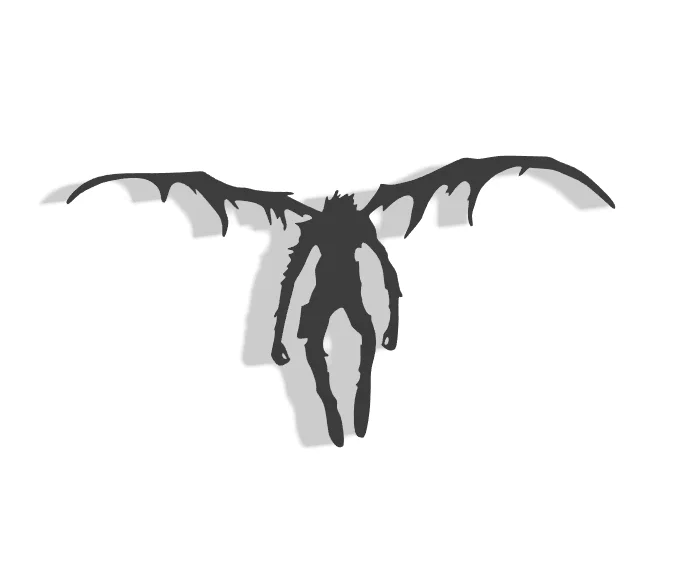 Mô hình trang trí treo tường Ryuk từ Death Note cực chất - Image 1