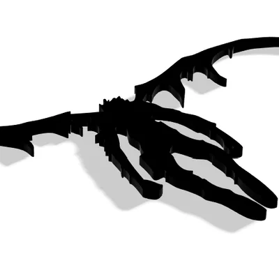 Mô hình trang trí treo tường Ryuk từ Death Note cực chất