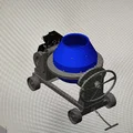 Mô hình máy trộn bê tông 3D dùng làm hộp cắm bút độc đáo - Thumbnail 2