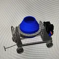 Mô hình máy trộn bê tông 3D dùng làm hộp cắm bút độc đáo - Thumbnail 4