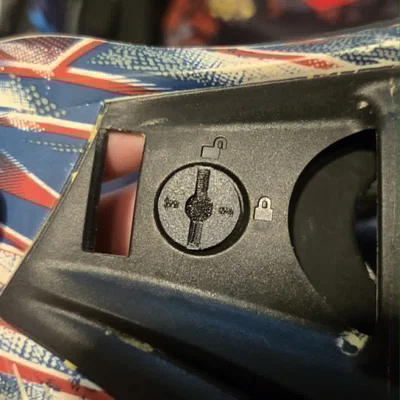 Chốt gài đệm mút thay thế cho mặt nạ chơi Paintball VForce Grill