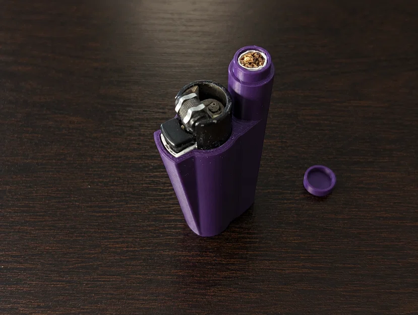ClippAhh OneCig - Vỏ ốp bật lửa Clipper tích hợp ngăn chứa thuốc lá - Image 2