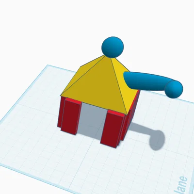 Mô hình nhà chim (Bird House) độc đáo dành cho in 3D