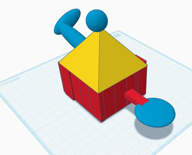 Mô hình nhà chim (Bird House) độc đáo dành cho in 3D - Image 4