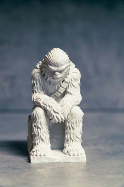 Tượng Chewbacca (Chewie) - Khoảnh khắc suy tư - Image 7