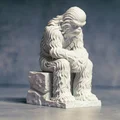 Tượng Chewbacca (Chewie) - Khoảnh khắc suy tư - Thumbnail 9