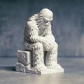 Tượng Chewbacca (Chewie) - Khoảnh khắc suy tư - Thumbnail 10
