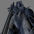Mô hình STL Nữ chiến binh Succubus - Tượng ác quỷ Dark Fantasy cực chi tiết - Thumbnail 6