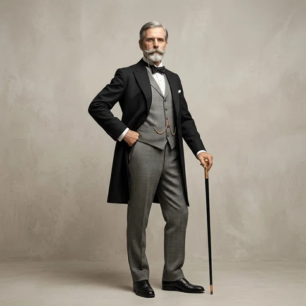 Mô hình 3D Quý ông lịch lãm thời Victorian (Dapper Gentleman) - Image 1