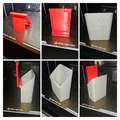 Nắp máng xả rác kèm khay chứa cho QiDi Q2 - Thumbnail 1