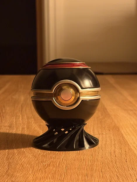 Luxury Ball (Poké Ball) – Mô hình in dễ dàng, thiết kế chia nhỏ - Image 3