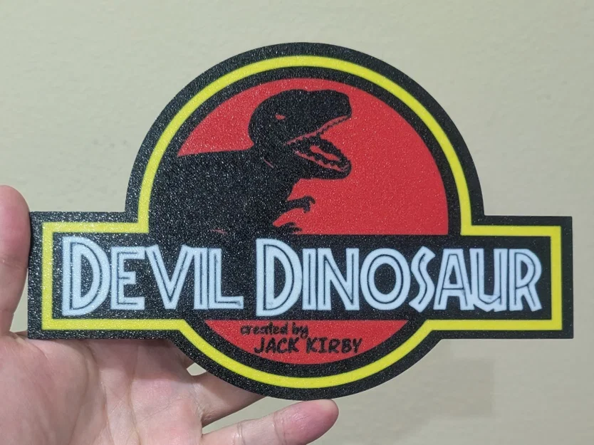 Mô hình Devil Dinosaur - Loạt tác phẩm "Created By" - Image 1