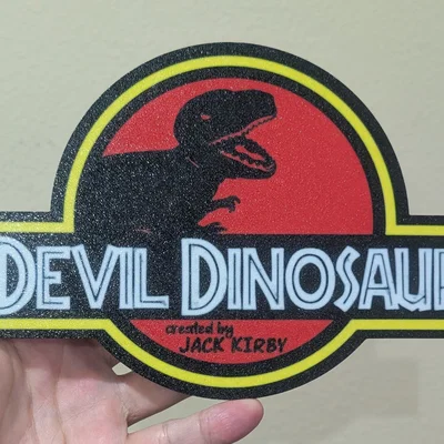 Mô hình Devil Dinosaur - Loạt tác phẩm "Created By"