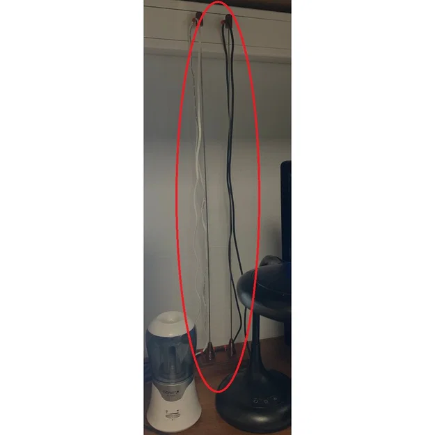 Giá đỡ cáp Cable Port cho lỗ bàn 60mm - Image 6
