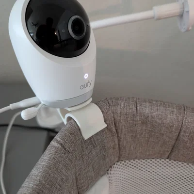 Ngàm kẹp nôi cho camera giám sát trẻ em Eufy E21 và E20