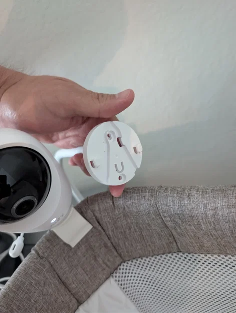 Ngàm kẹp nôi cho camera giám sát trẻ em Eufy E21 và E20 - Image 3