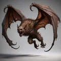 Mô hình Dơi Ma Cà Rồng (Vampire Bat 1) - File in 3D chi tiết cao - Thumbnail 1