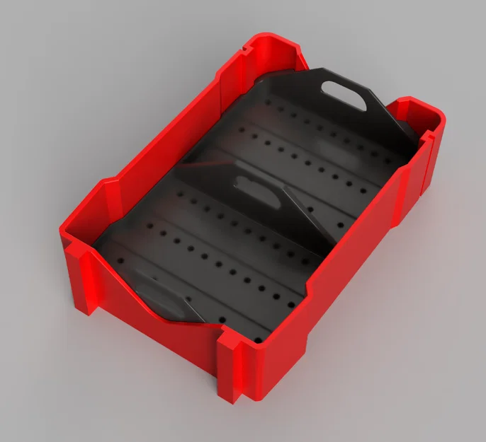 Khay Đựng Mũi Router Cốt 1/2 Inch Cho Milwaukee Packout (Bản Cập Nhật 1) - Image 1