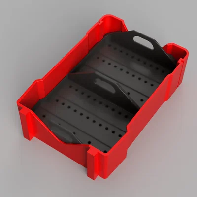 Khay Đựng Mũi Router Cốt 1/2 Inch Cho Milwaukee Packout (Bản Cập Nhật 1)