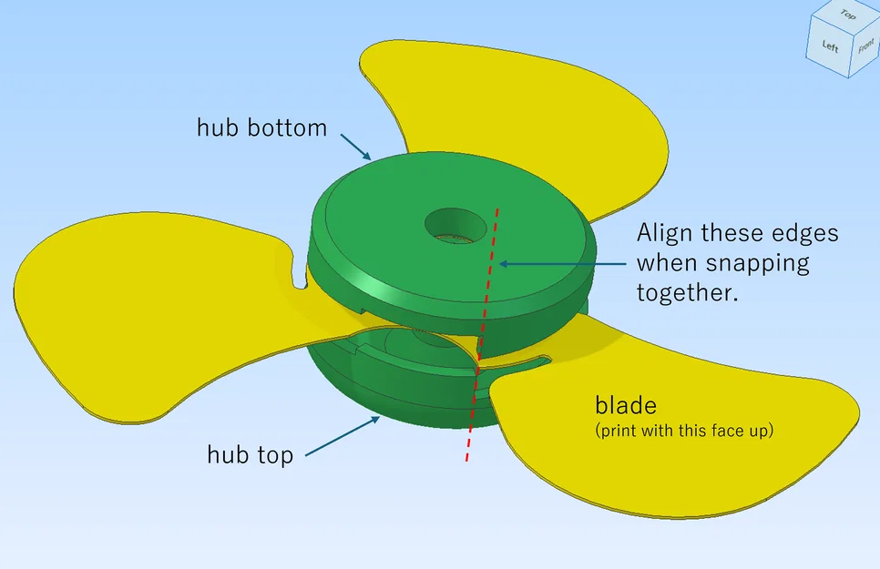 Cánh Quạt Mini (Mini Fan Blade) - Image 5