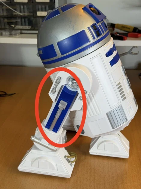 Nắp đậy bảng điều khiển chân cho Droid R2-D2 dòng R-Series - Image 1