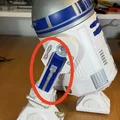 Nắp đậy bảng điều khiển chân cho Droid R2-D2 dòng R-Series - Thumbnail 1