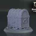D&D Miễn phí - Rương Báu Vật Mimic Cách Điệu | Phiên bản Đóng & Mở (Đã support) - Thumbnail 5