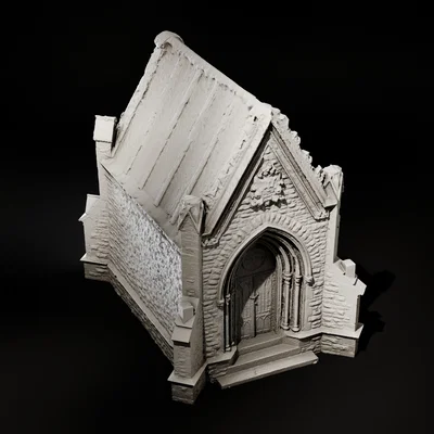 Gothic Stone Sanctum - Địa hình mô hình TTRPG