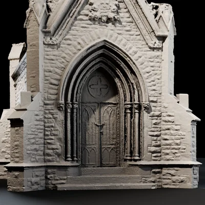 Gothic Stone Sanctum - Địa hình mô hình TTRPG