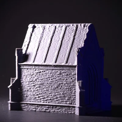 Gothic Stone Sanctum - Địa hình mô hình TTRPG