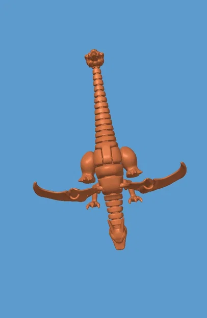 Mô hình Charizard khớp nối 3D linh hoạt cực đẹp - Image 3