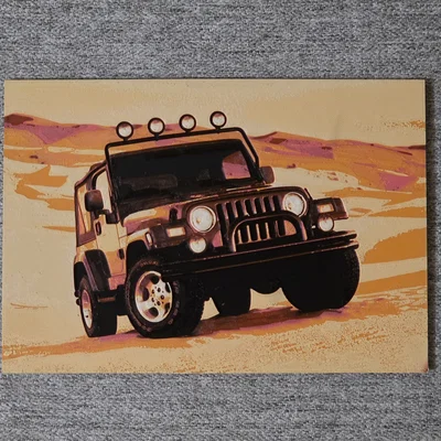 Mô hình Hueforge xe Jeep Wrangler TJ bản tiêu chuẩn