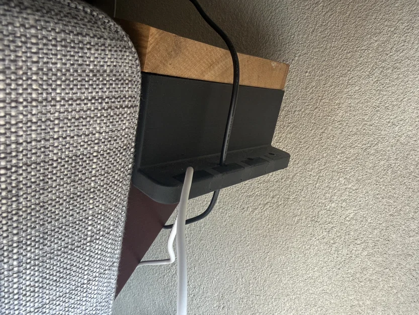 Bộ quản lý dây cáp thông minh dưới bàn làm việc (Cable organiser) - Image 1