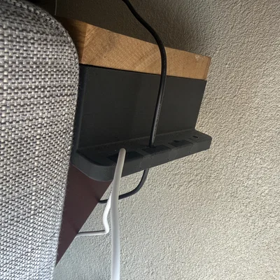 Bộ quản lý dây cáp thông minh dưới bàn làm việc (Cable organiser)