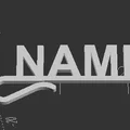 Móc treo tên cá nhân hóa (Name on a hook) in 3D độc đáo - Thumbnail 1