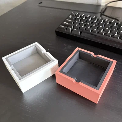 Gạt tàn thuốc hai vật liệu (Dual Material Ash Tray)