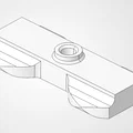 Phụ kiện gắn Flush Mount L-Track cho bulông #8 - Thiết kế 3D in ấn - Thumbnail 1