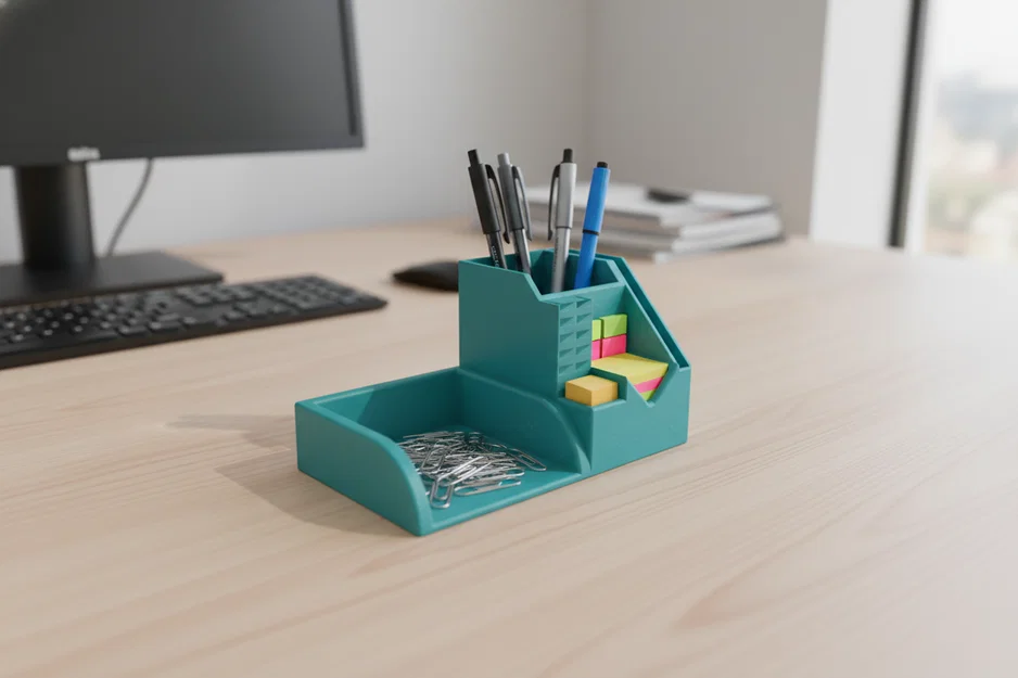 Khay đựng dụng cụ văn phòng đa năng in 3D - Gọn gàng và tinh tế - Image 2