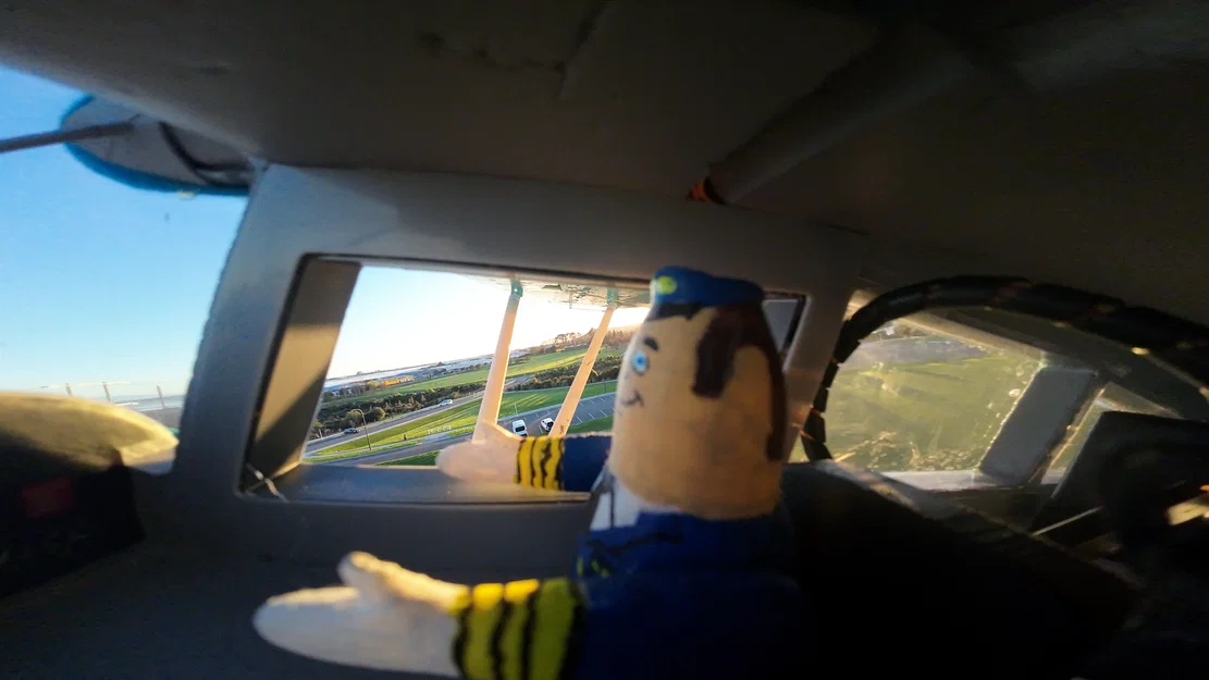 Mô hình phi công tự động Otto trong phim Airplane! cho máy bay RC - Image 3