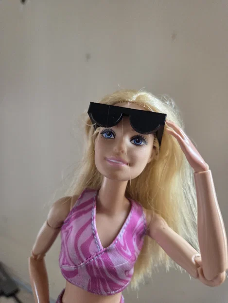 Mắt kính thời trang 3D sành điệu cho búp bê Barbie - Image 2