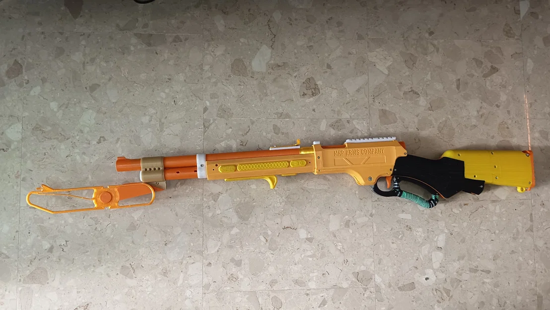Ngàm gắn lưỡi lê (Bayonet Mount) cho súng Nerf in 3D - Image 1