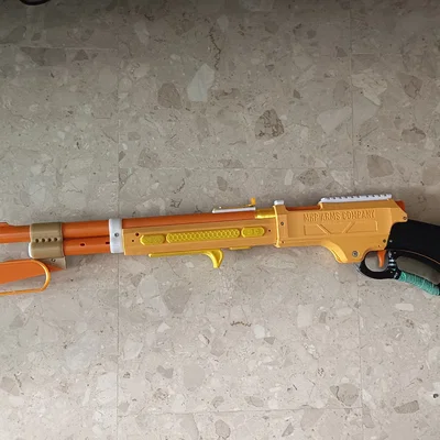 Ngàm gắn lưỡi lê (Bayonet Mount) cho súng Nerf in 3D