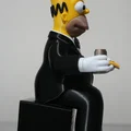 Mô hình Homer Simpson (phiên bản elegant meme) - Thumbnail 6