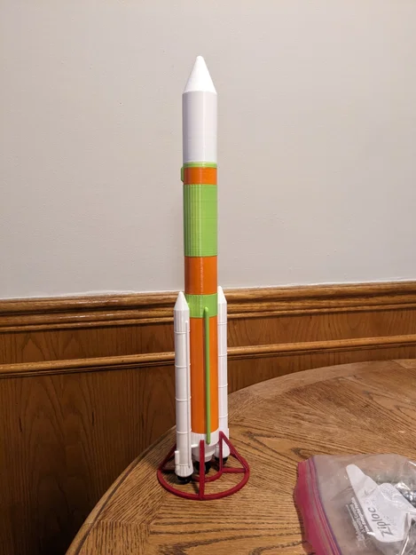 Mô hình Tên lửa H2 - Tỷ lệ 1:100 - JAXA - Image 1