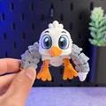 Mô hình chim mòng biển Articulated Cute Gull siêu cưng - Thumbnail 3