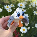 Mô hình chim mòng biển Articulated Cute Gull siêu cưng - Thumbnail 4