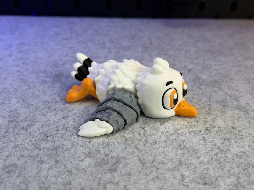 Mô hình chim mòng biển Articulated Cute Gull siêu cưng - Image 13