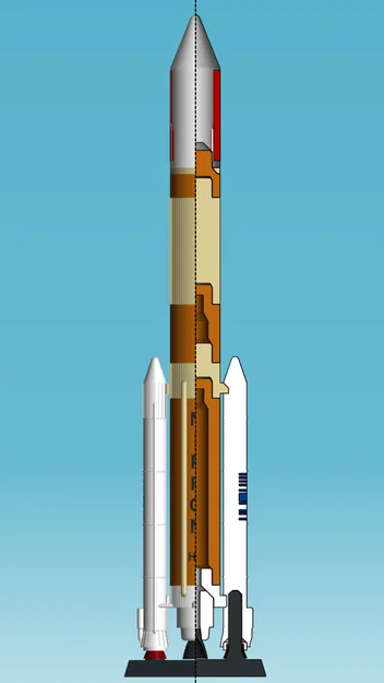 Tên lửa H-II (Tỉ lệ 1:100) - Image 4