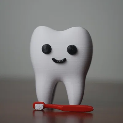 Mô hình Răng và Bàn chải đánh răng